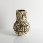 Christopher Maschinot, White Vessel with Drawn Surface