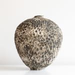 Lise Herud Braten, White Carved Mini Moon Vessel