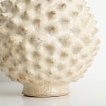 Christopher Maschinot, White Vessel with Drawn Surface