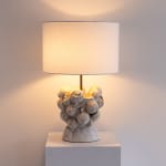 Elizabeth Blake, Pair of Peony Lamps