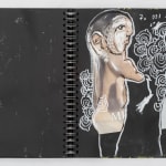 Soly Cissé, Untitled 6 (Black Book Project 1), 2016