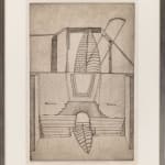Drawing of a staircase-like structure