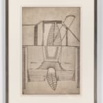Drawing of a staircase-like structure