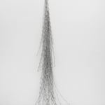 Wire rope bundles hanging on a wall