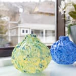 Susan Swartz, Vase (extra small, green 2), 2022