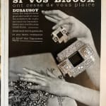 DUSAUSOY, A lapis lazuli and diamond ring, circa 1930