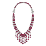 MAUBOUSSIN, An Art Déco ruby and diamond necklace, 1930