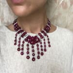 MAUBOUSSIN, An Art Déco ruby and diamond necklace, 1930