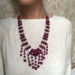 MAUBOUSSIN, An Art Déco ruby and diamond necklace, 1930