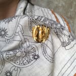 SUZANNE BELPERRON, A citrine brooch, 1940