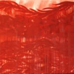 Alymamah Rashed Will These Soft Eyes of Mine Touch the Shape of Your Red Fronds? -‐ Diptych , 2, 2022 Oil on Canvas 150 x 300 cm 59 x 118 1/8 in (C00874)