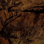 Maitha Abdalla The Moon Only Exists When Eyes Are Shut, 2023 Oil on canvas 205 x 296 cm 80 3/4 x 116 1/2 in (C01106)