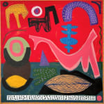 Nasser Almulhim cycle of dreams, 2025 Acrylic on canvas 160 x 160 cm 63 x 63 in