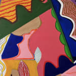 Nasser Almulhim Echoes of a Dreamscape, 2025 Acrylic on canvas 180 x 180 cm 70 7/8 x 70 7/8 in