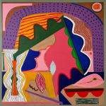 Nasser Almulhim Echoes of a Dreamscape, 2025 Acrylic on canvas 180 x 180 cm 70 7/8 x 70 7/8 in
