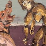 Maitha Abdalla No More Excuses , 2022 Acrylic on Canvas 50 x 50 cm 19 3/4 x 19 3/4 in (ITALY)