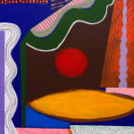 Nasser Almulhim Between the sea and the sun, 2025 Acrylic on canvas 200 x 190 cm 78 3/4 x 74 3/4 in