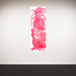 Alymamah Rashed My Reds Will Grow A Strawberry Field #1, 2024 Watercolor and dry pastel on paper 260 x 90 cm 102 3/8 x 35 3/8 in (C01013)