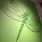 Benedetta Mori Ubaldini, Shimmering Dragonfly Sculpture, 2022