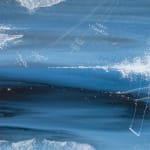 Cinto blue landscape and sea painting
