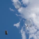 Saraceno photos of modules in the sky