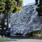 image of large wave mural