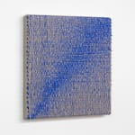 Image of Woven Corner Flare Gradient as Weft, Fluorescent Blue #1.
