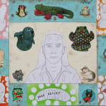 painting of Mike Kelley