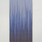 Image of Woven Paint as Warp (Blue Values) #2