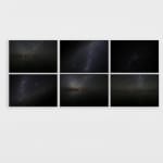 Tomas Saraceno 6 panel photos of stars