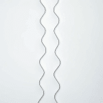 hanging sculpture curled line