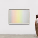 Image of Dematerialised watercolour rainbow.