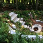 Image of Gupta's Site Specific work in Sonsbeek Park, Arnhem.