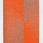 Woven Angle Gradient as Weft, Fluorescent Orange (90°, 270°) #2