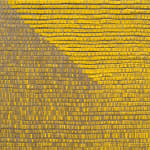 Image of Woven Angle Gradient as Weft, Cadmium Yellow Medium (135°).
