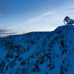 large sculpture on the top of a mountain