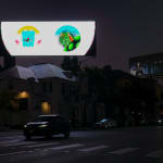 Wong Ping’s Screen Shaver (2014/2023) in on view on Sunset Boulevard, organized by City of West Hollywood's Moving Image Media Art Program (MIMA).