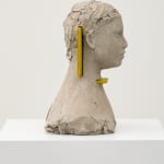 mark manders bronze head sculpture