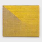 Image of Woven Angle Gradient as Weft, Cadmium Yellow Medium (135°).