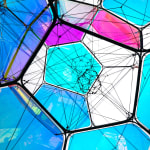 tomas saraceno hanging colorful cloud