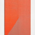 Woven Angle Gradient as Weft, Fluorescent Orange (225°)