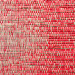 Image of Woven Projection as Weft, Cadmium Red Medium #6