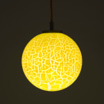 Slavs and Tatars lamp turned on