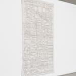 Image of Tapestry (Flowchart, Portrait), Linen on Paint.