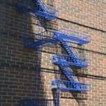 blue ladders