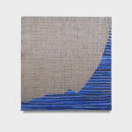Image of Saban's Woven acrylic painting.