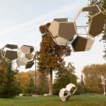 Tomás Saraceno, Cloud Cities / Air-Port-City-4 Modules Metal, 2010-2011