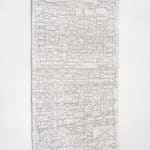 Image of Tapestry (Flowchart, Landscape), Linen on Paint.