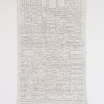 Image of Tapestry (Flowchart, Portrait), Linen on Paint.