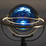 Olafur eliasson tripod with crystal spheres